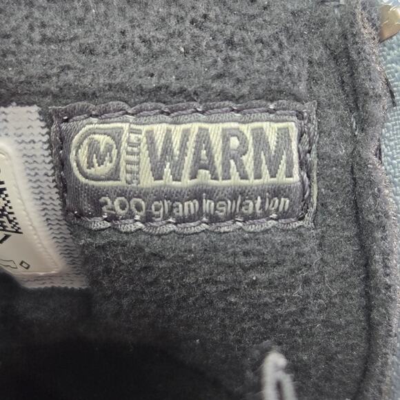 Merrell Icepack Mid Zip Polar Gray Leather 200 Gram Winter Boots Womens 8.5 - Picture 15 of 16